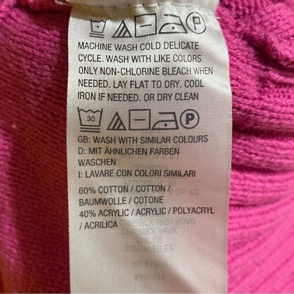 J Jason Wu | Pink Texture Stitch Sweater Size S - Picture 8 of 9